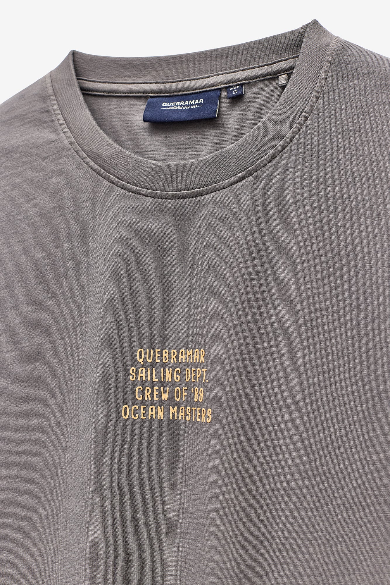 T-SHIRT COM PRINT CREW