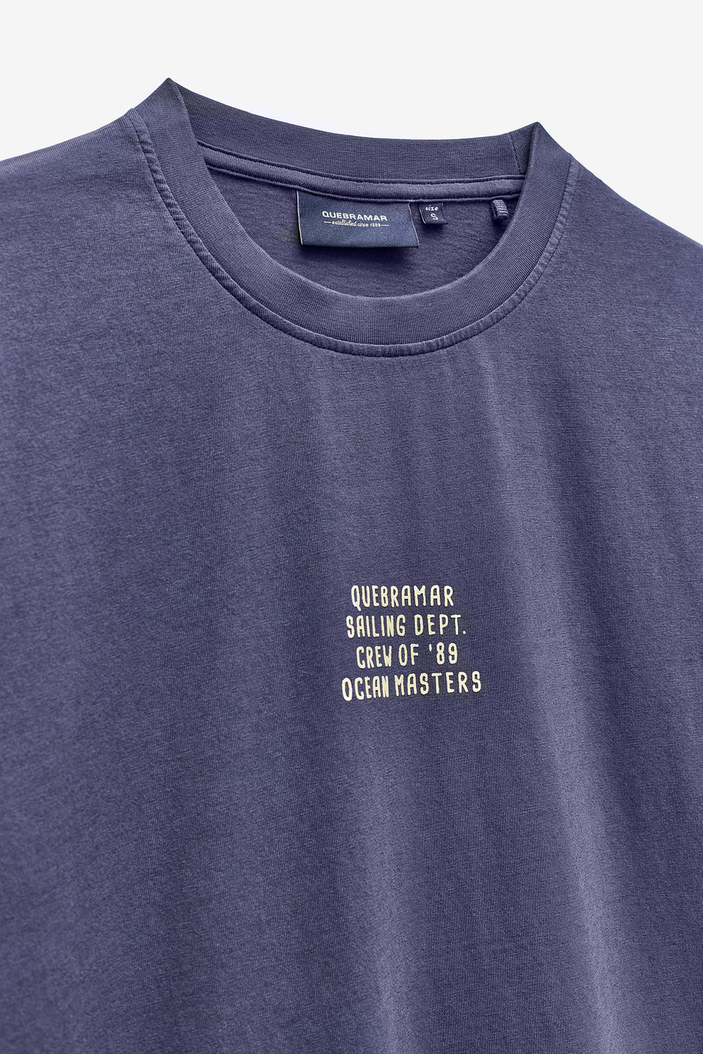 T-SHIRT COM PRINT CREW