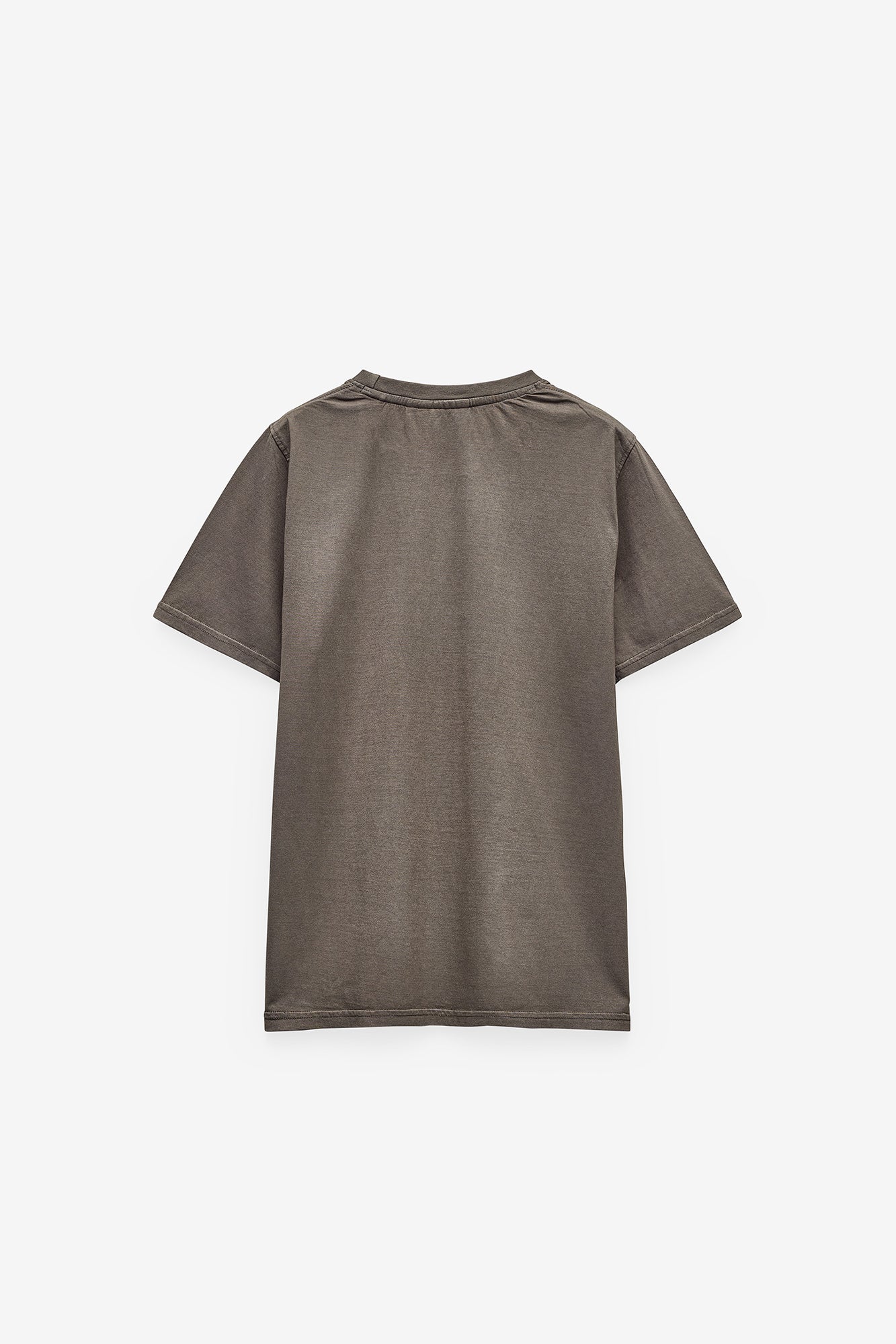 T-SHIRT COM PRINT QUEBRAMAR AO TOM