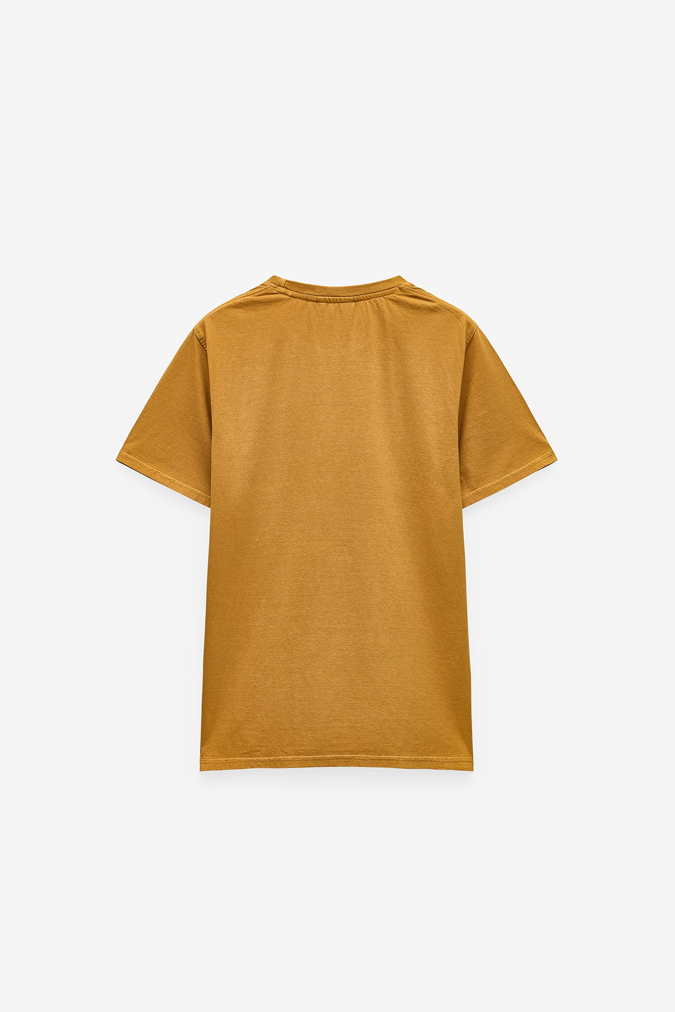 T-SHIRT COM PRINT QUEBRAMAR AO TOM