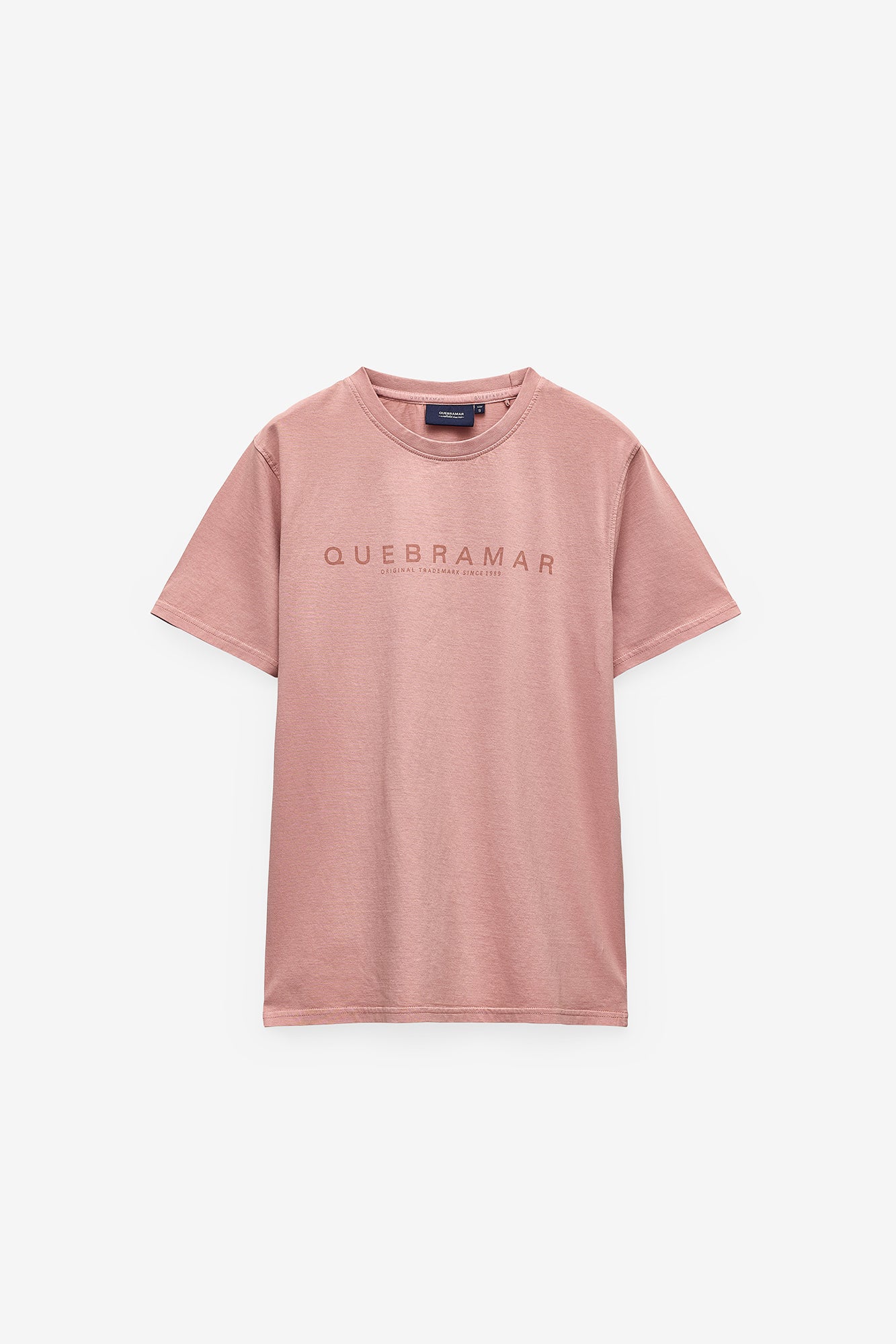 T-SHIRT COM PRINT QUEBRAMAR AO TOM