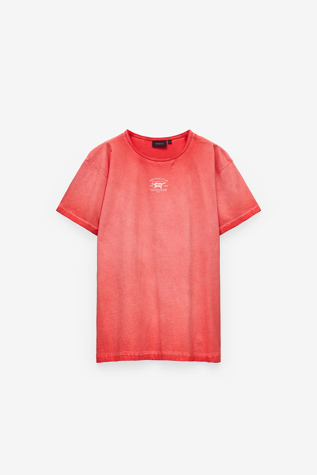 T-SHIRT COM PRINT YATCHING