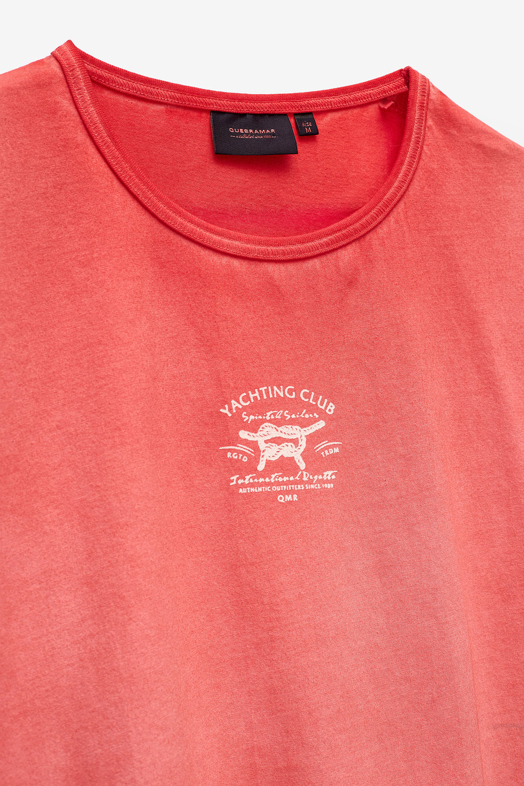 T-SHIRT COM PRINT YATCHING