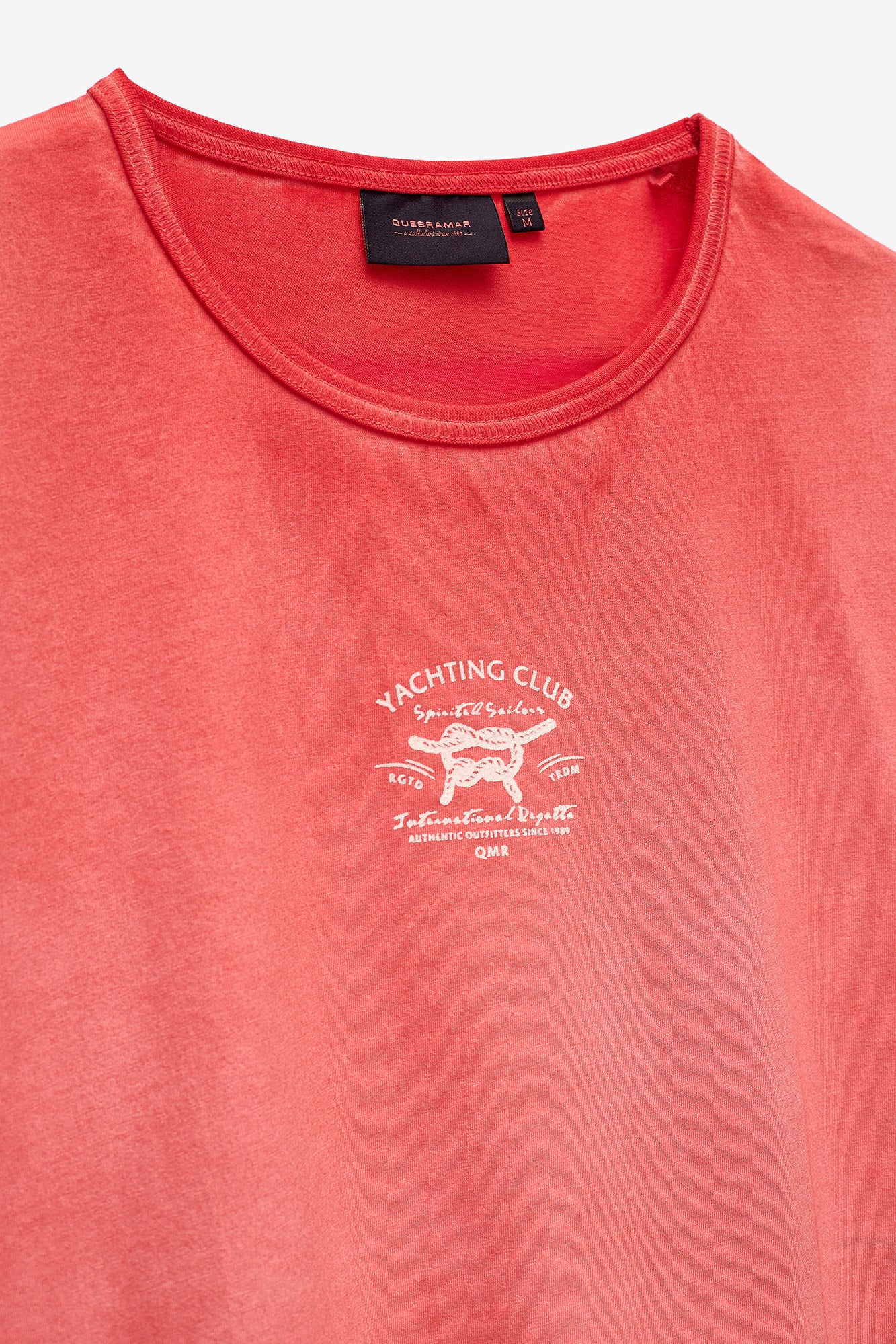 T-SHIRT COM PRINT YATCHING