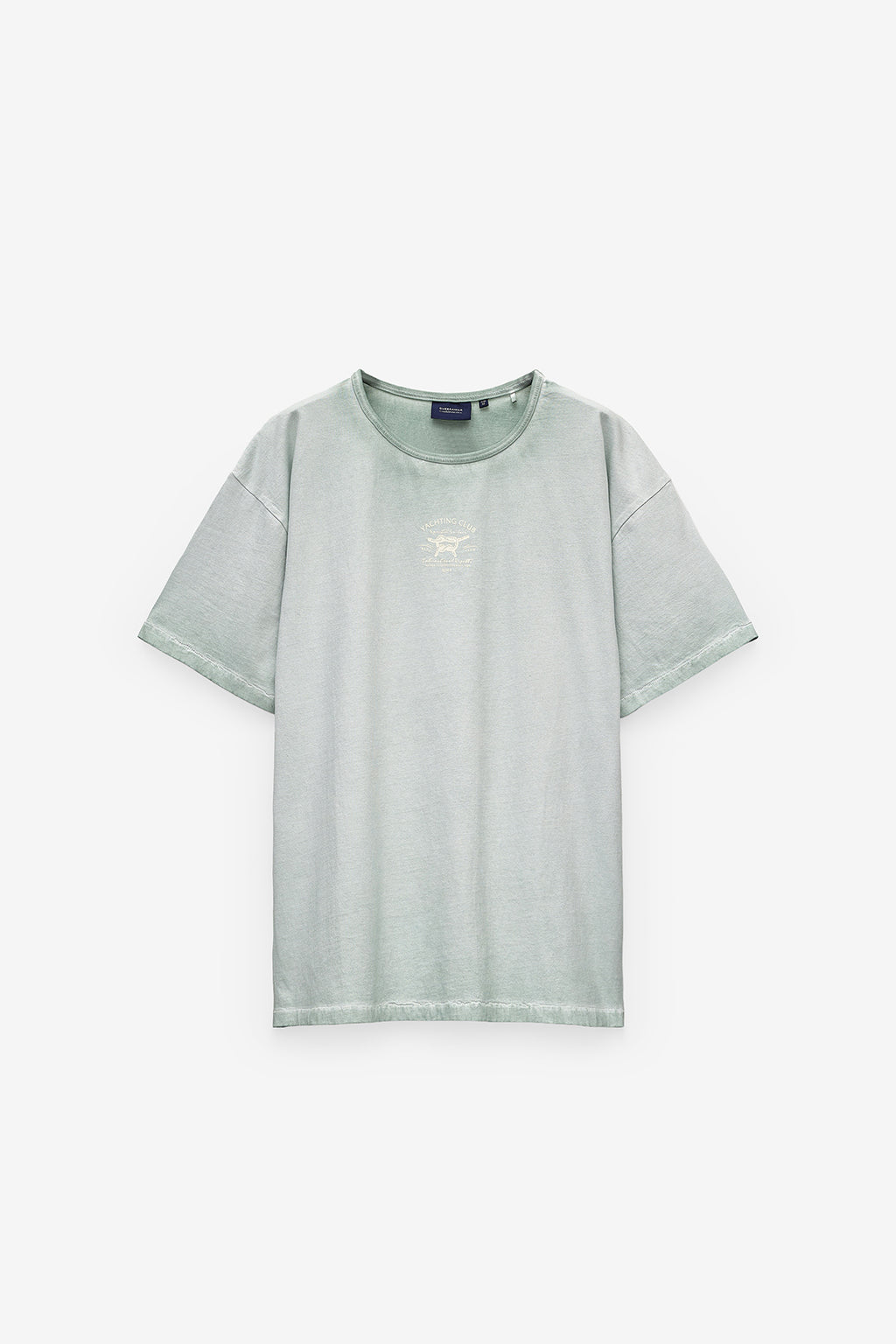T-SHIRT COM PRINT YATCHING