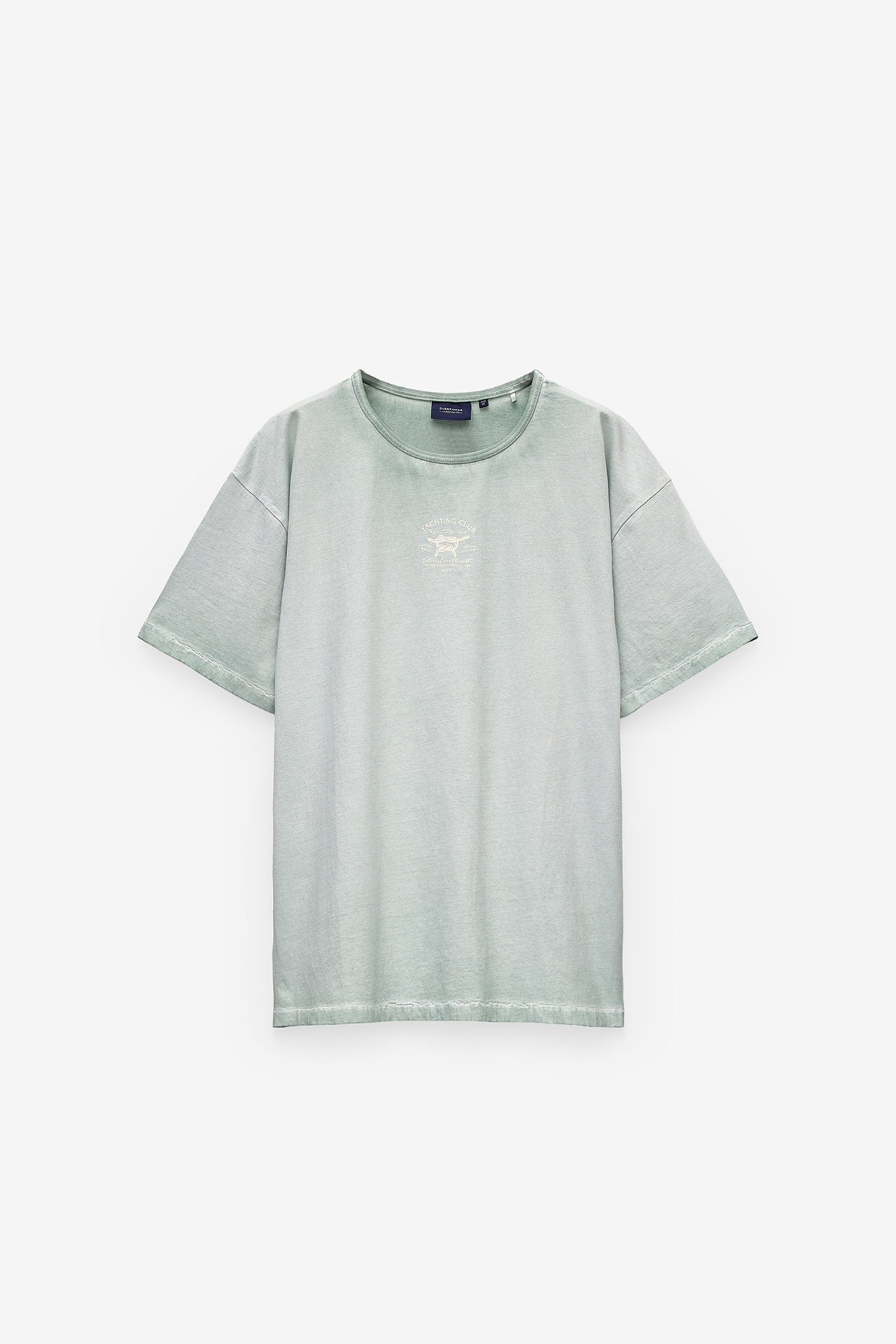 T-SHIRT COM PRINT YATCHING