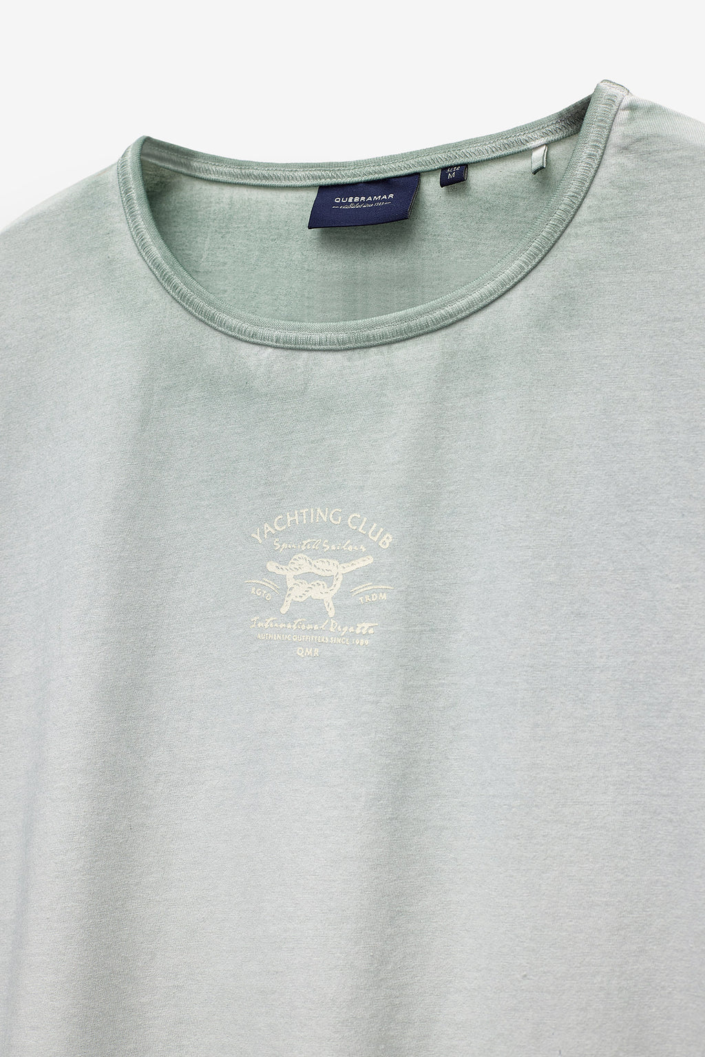 T-SHIRT COM PRINT YATCHING