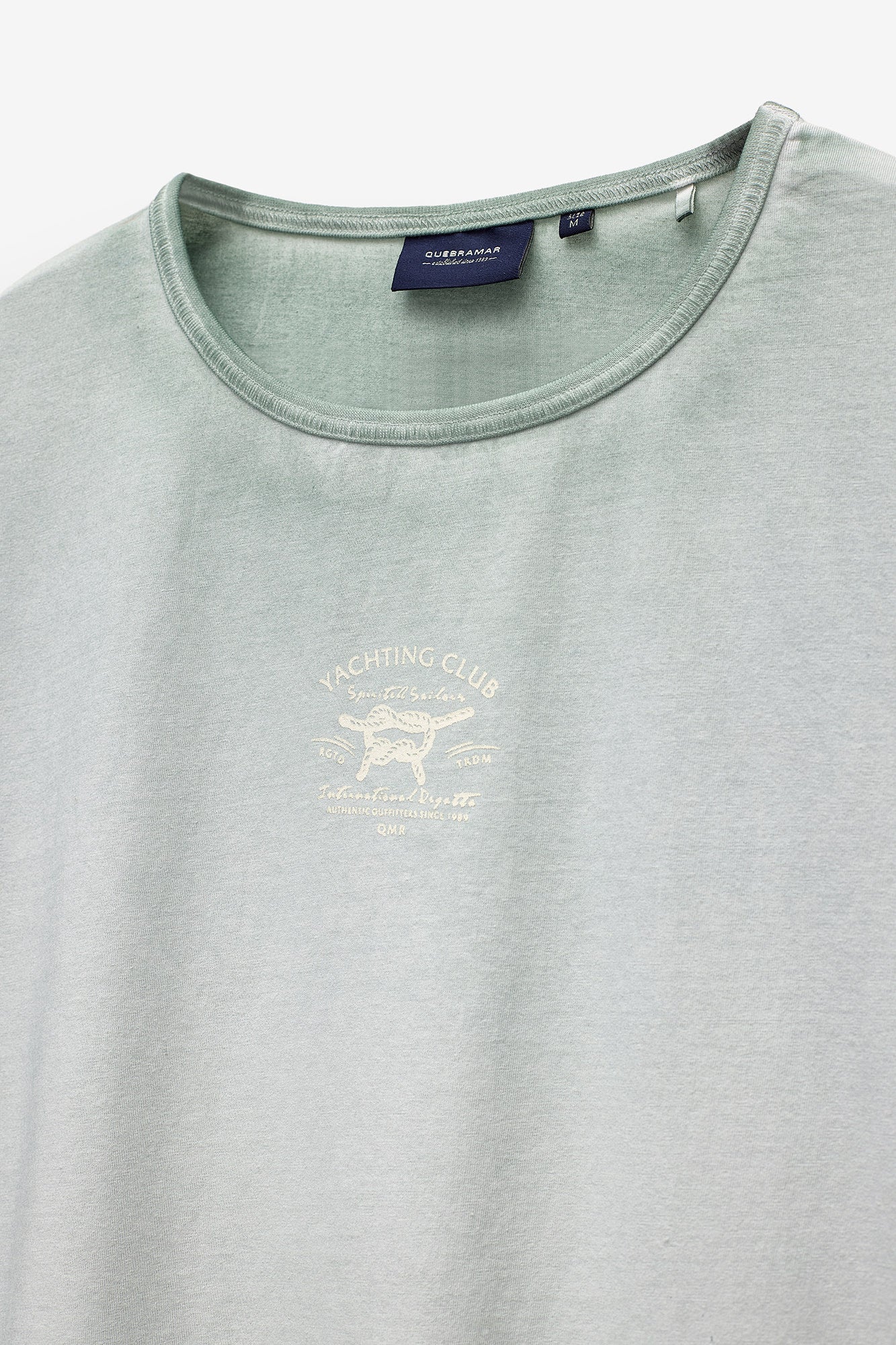 T-SHIRT COM PRINT YATCHING