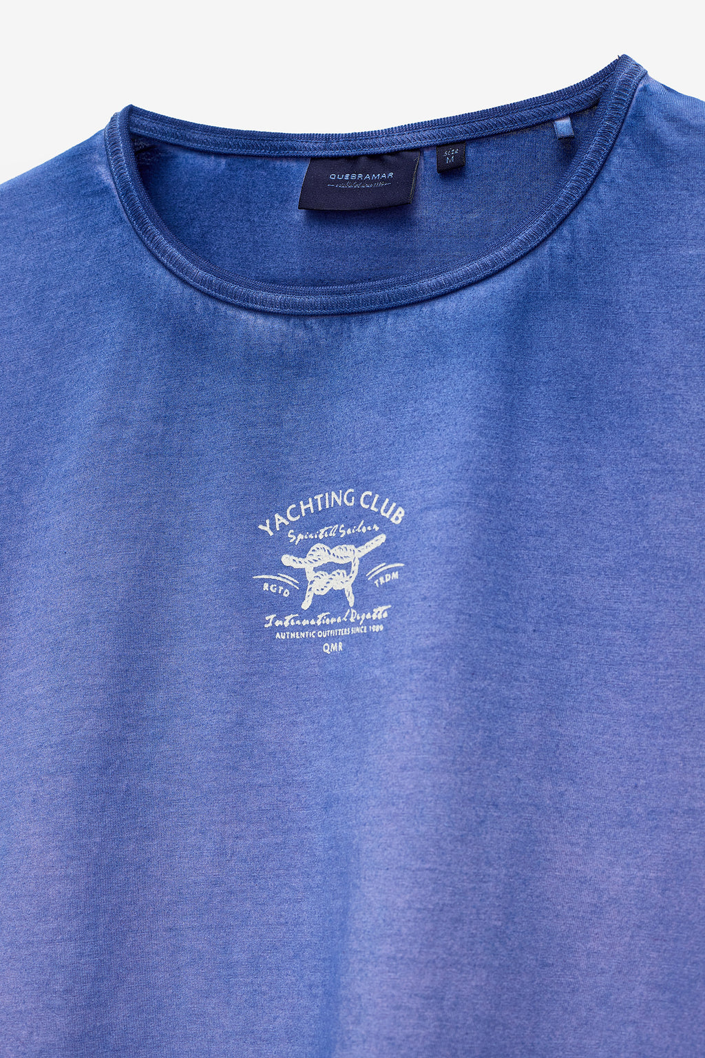 T-SHIRT COM PRINT YATCHING