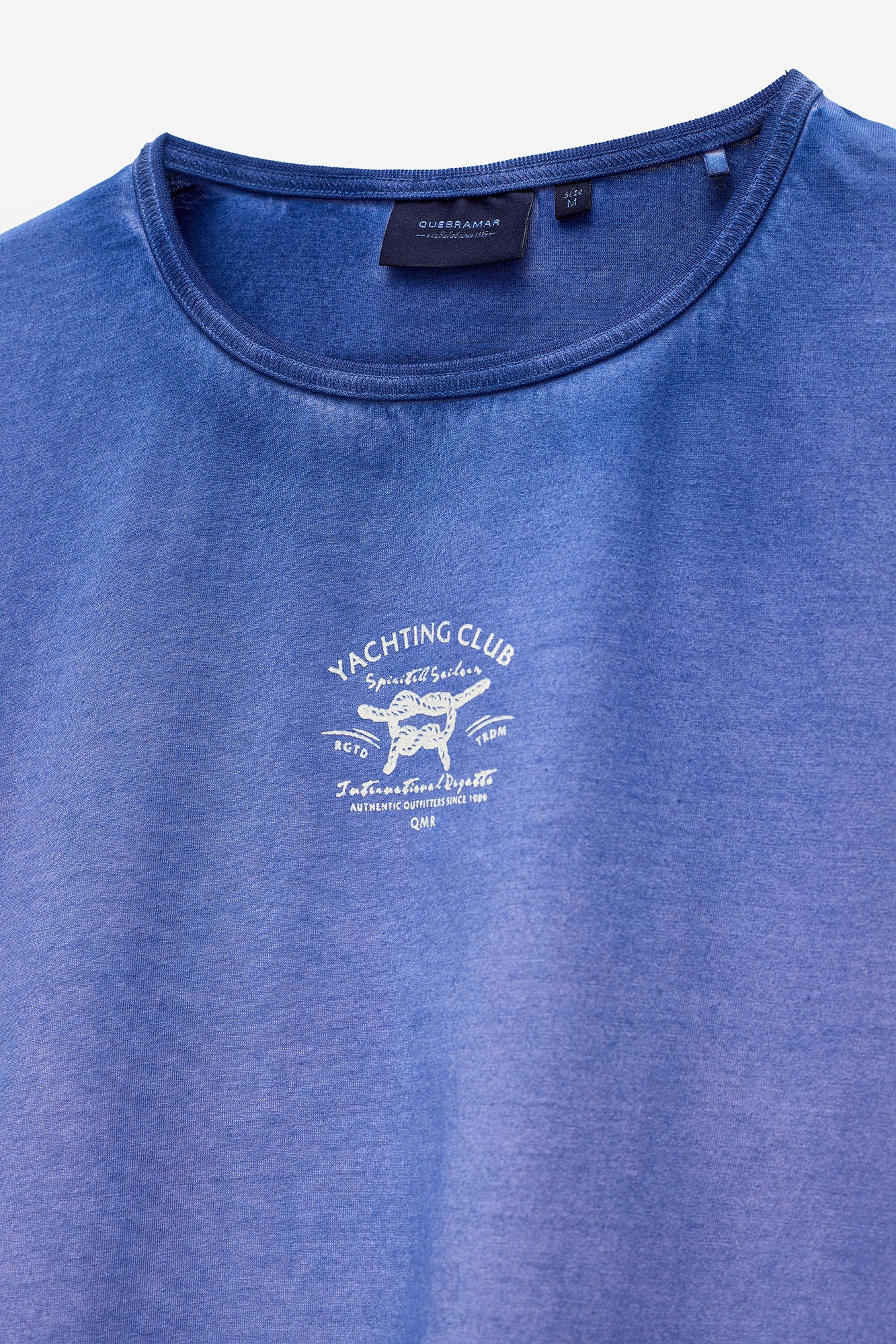 T-SHIRT COM PRINT YATCHING