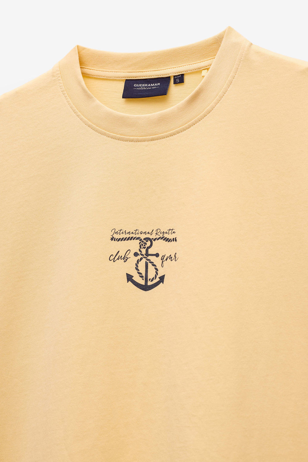 T-SHIRT COM PRINT ÂNCORA