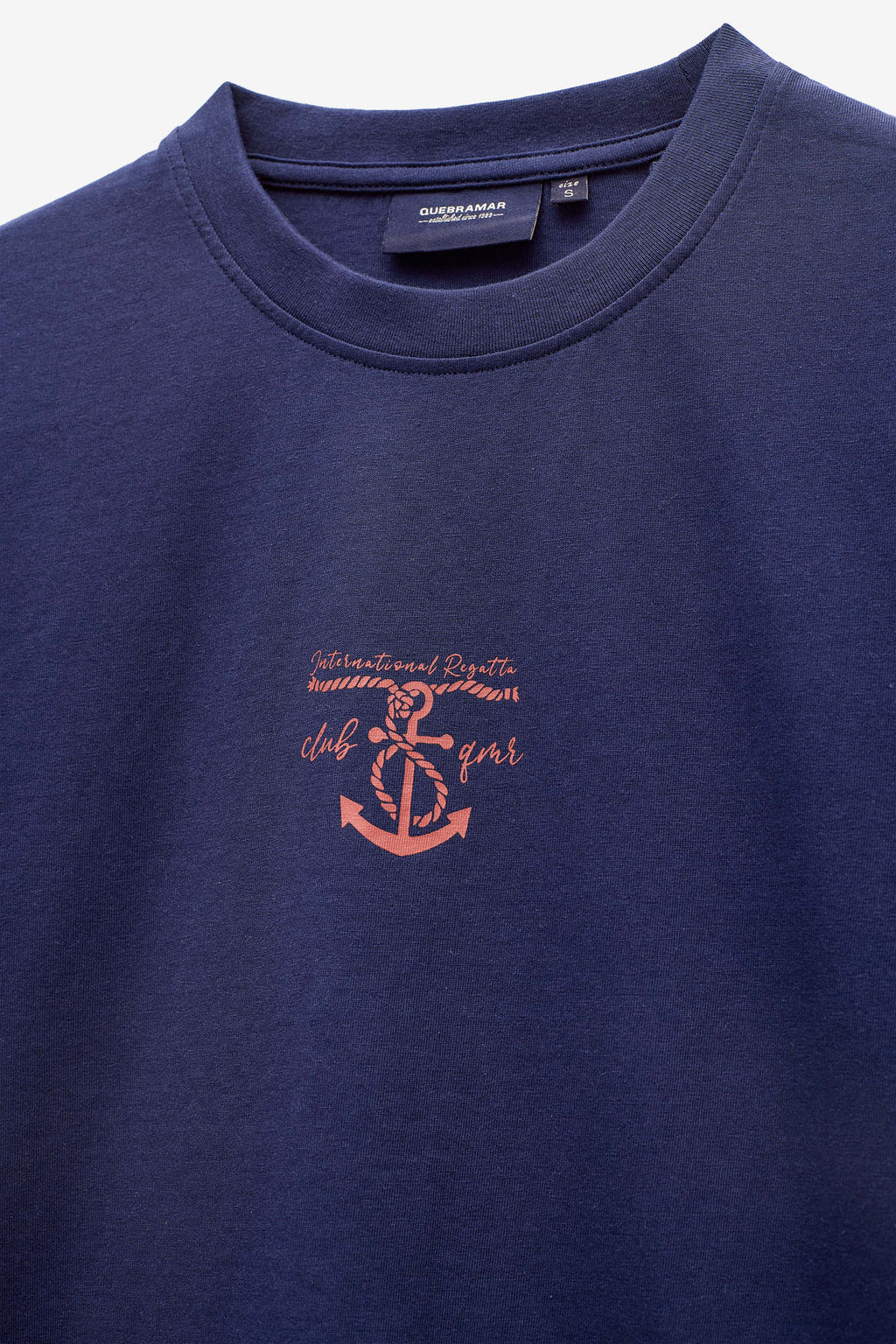 T-SHIRT COM PRINT ÂNCORA