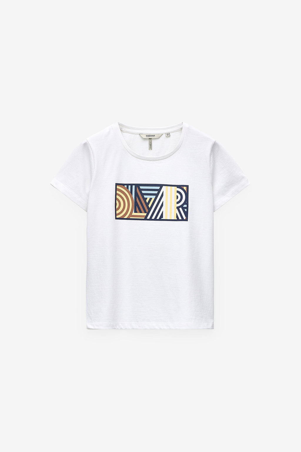 CAMISETA CON LOGO GEOMÉTRICO