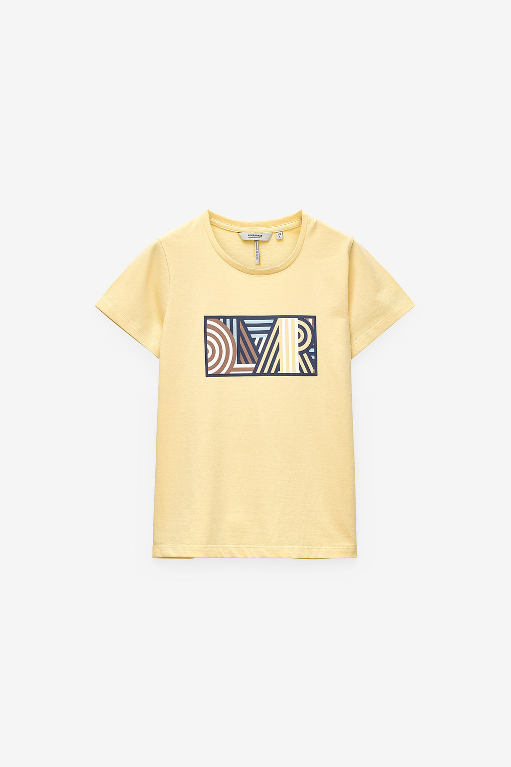 T-SHIRT COM LOGO GEOMÉTRICO