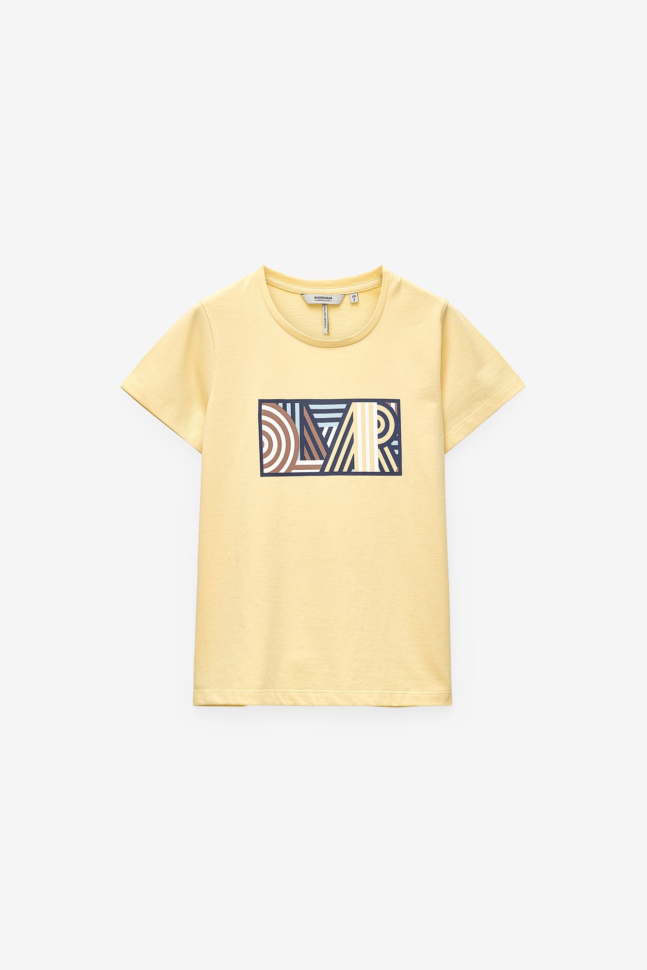 T-SHIRT COM LOGO GEOMÉTRICO
