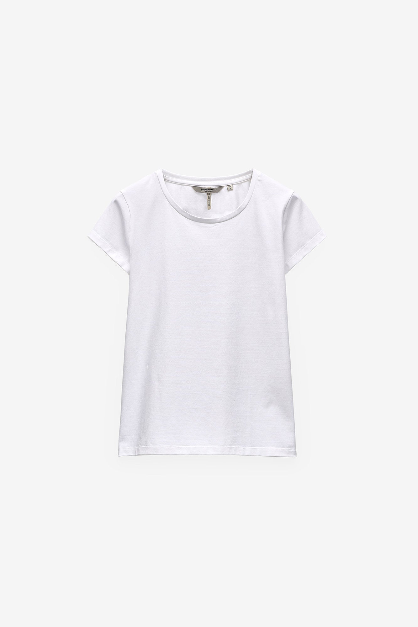 T-SHIRT BÁSICA COM ELASTANO