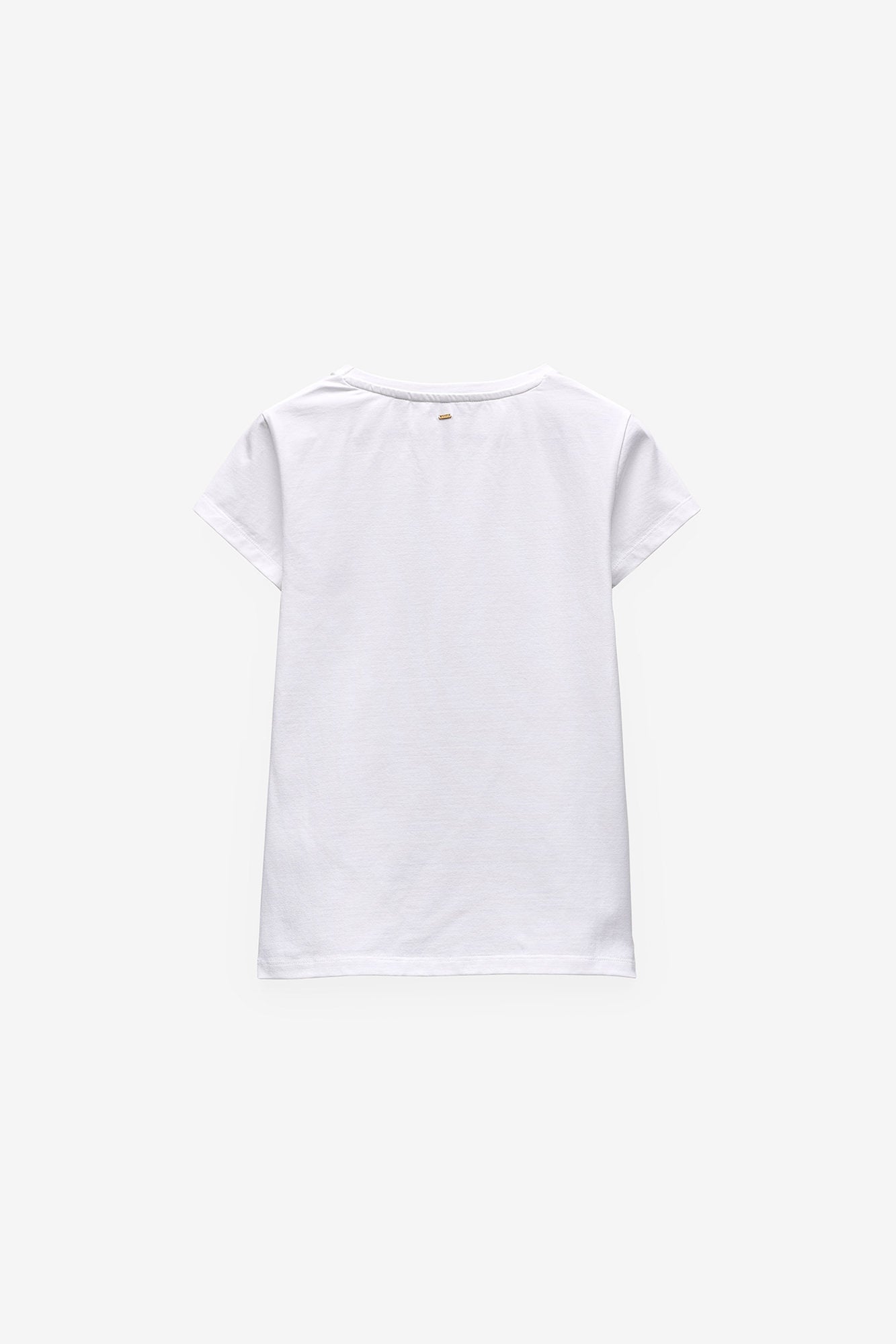 T-SHIRT BÁSICA COM ELASTANO