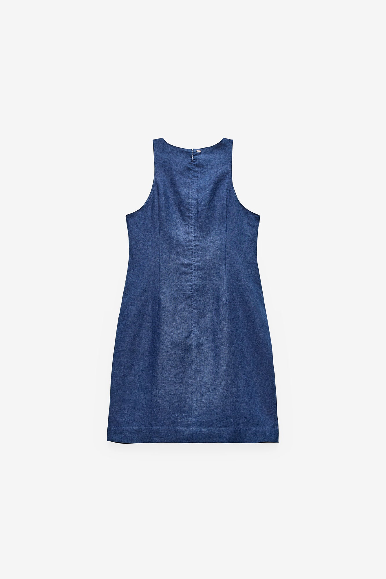 VESTIDO CURTO EM LINHO