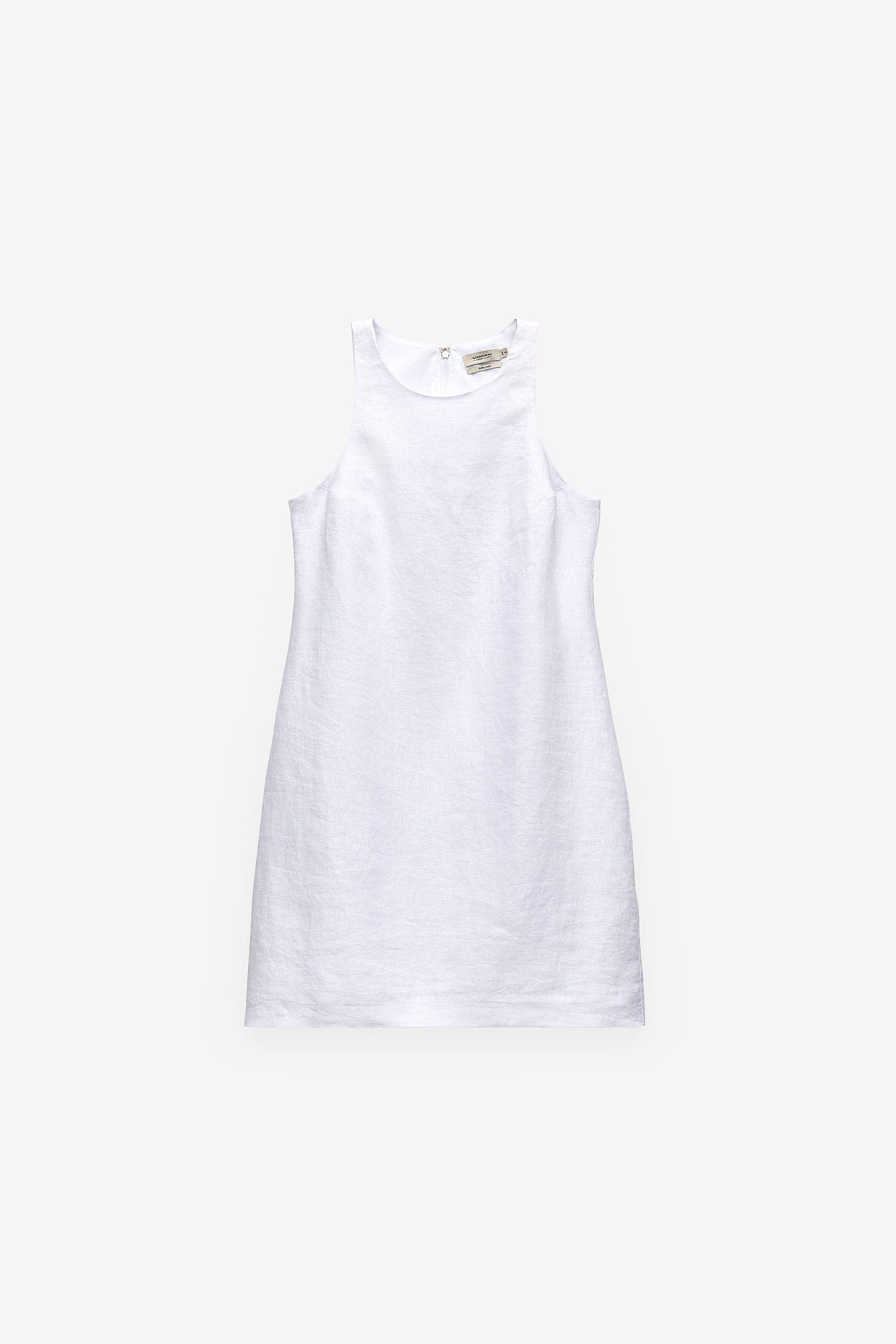 VESTIDO CURTO EM LINHO