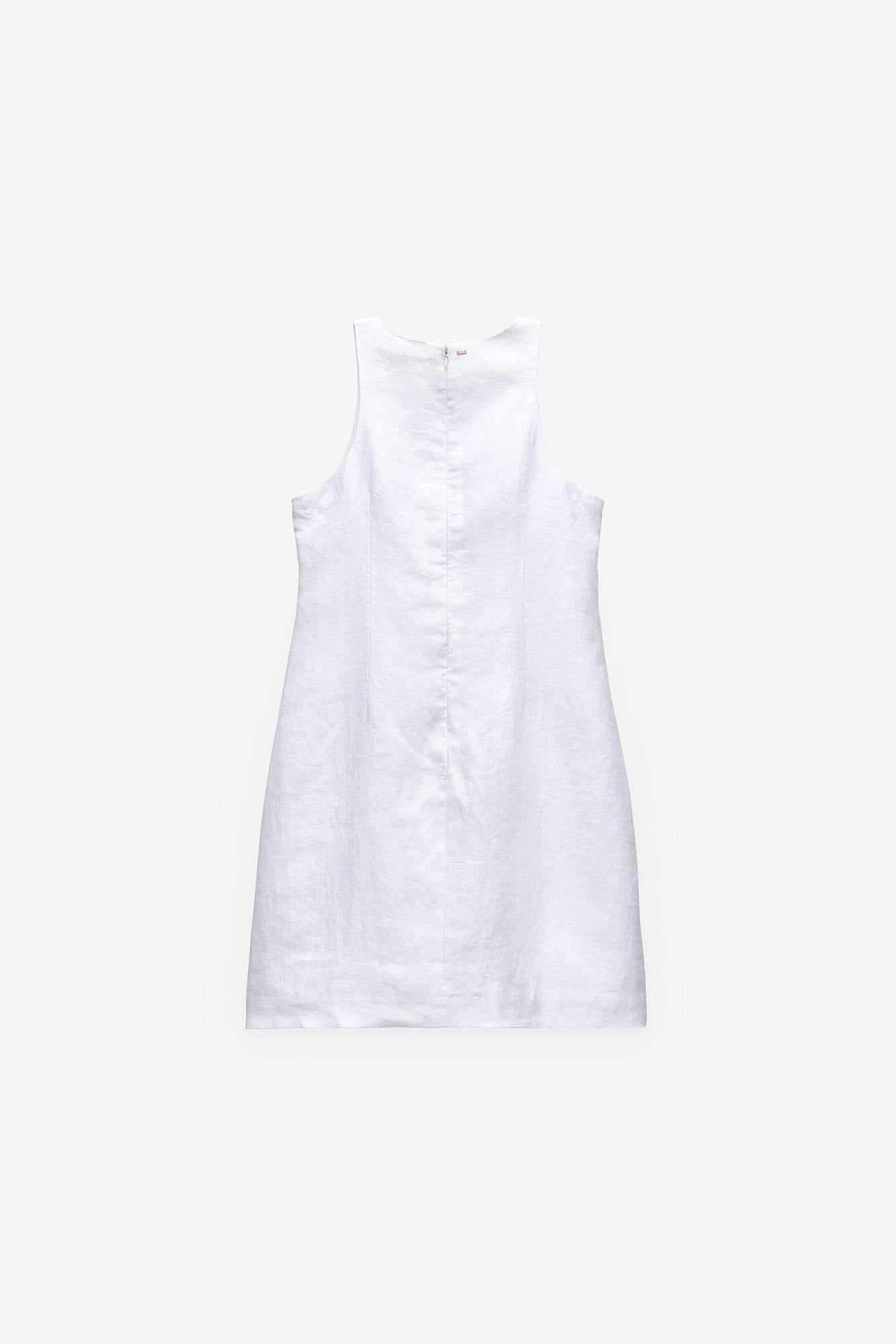 VESTIDO CURTO EM LINHO