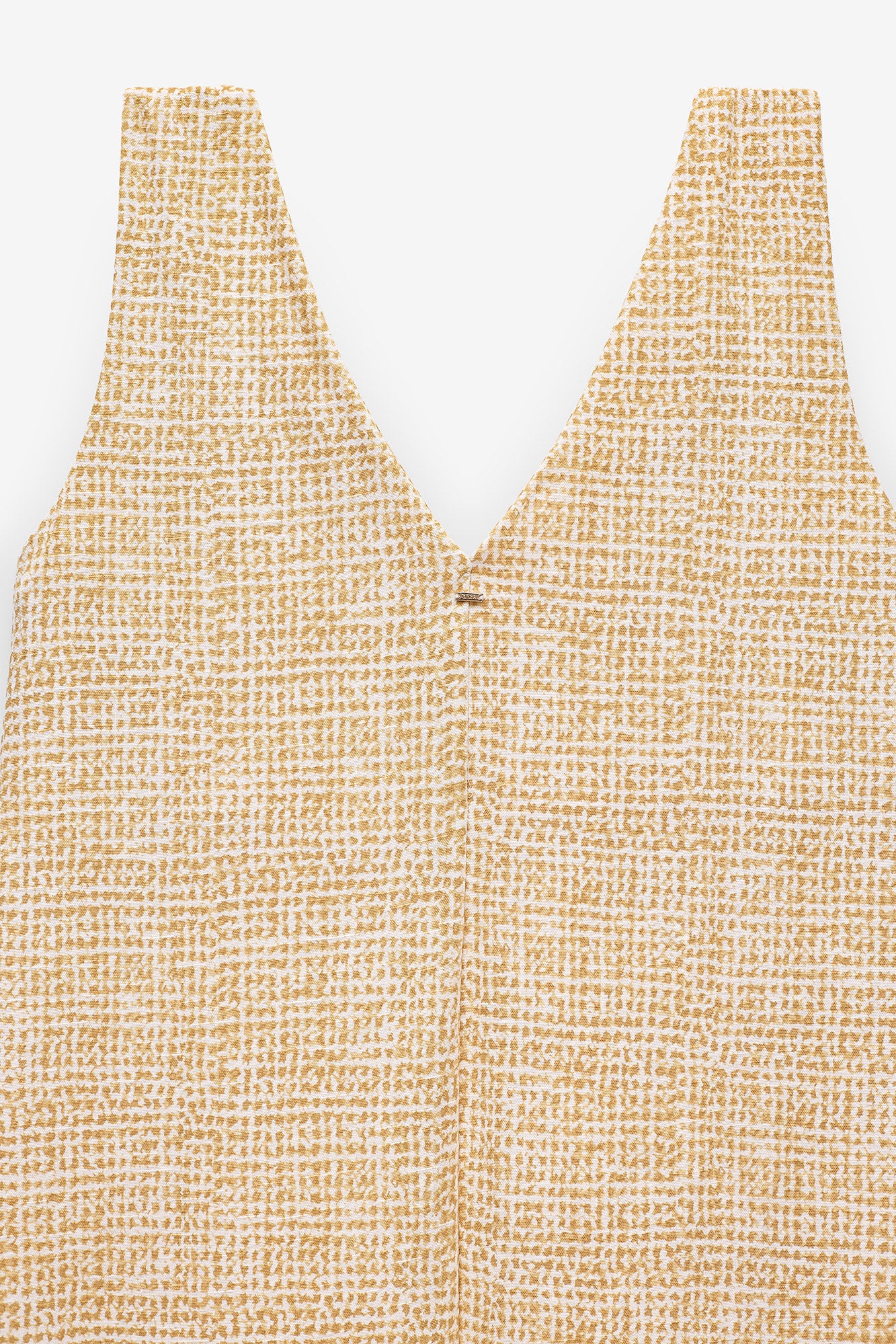 VESTIDO ESTAMPADO COM ALÇAS TORCIDAS