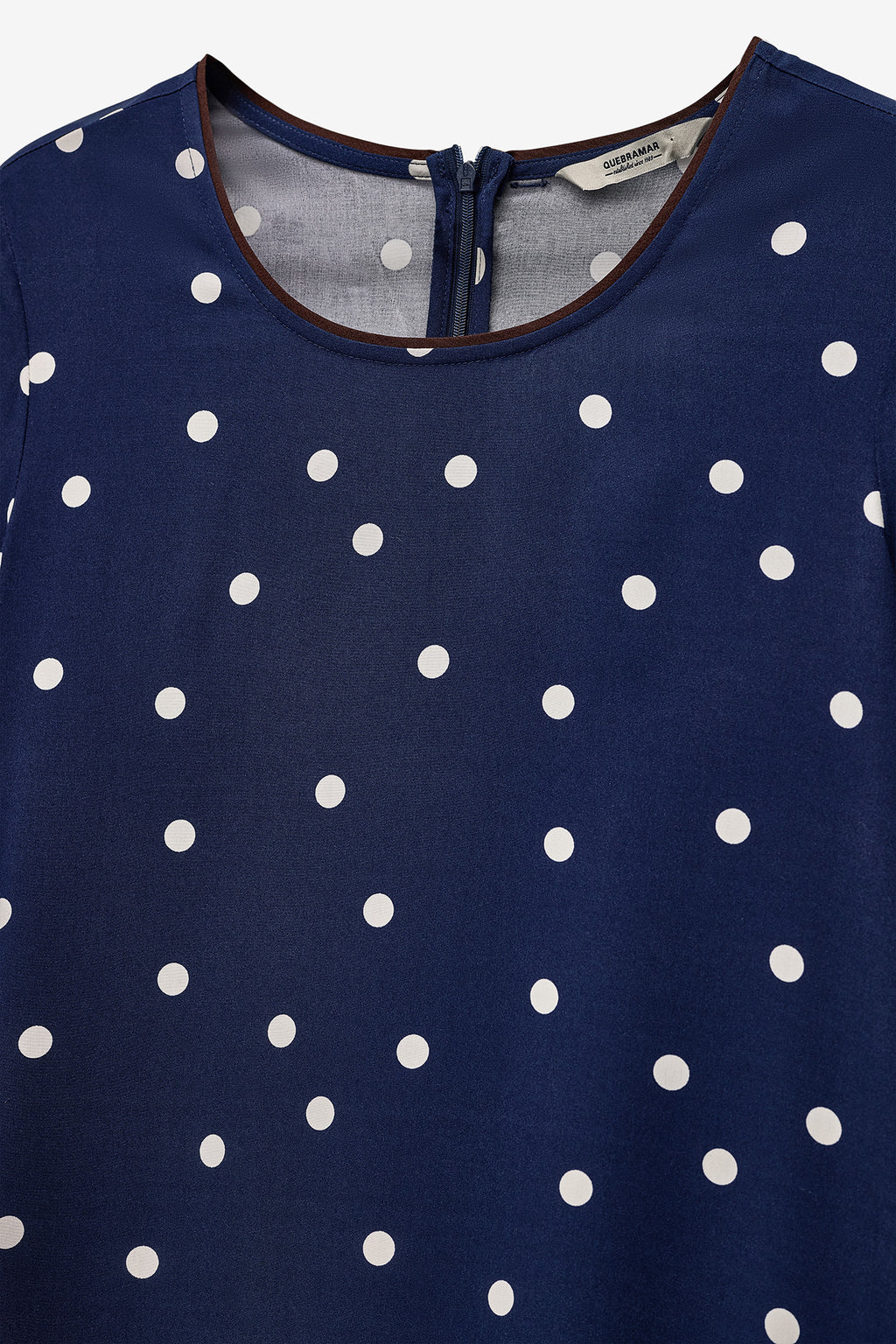 VESTIDO EVASÉ POLKA DOTS