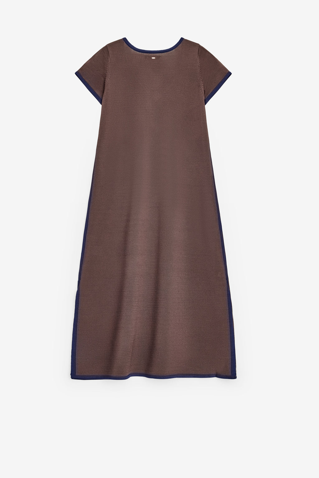 VESTIDO EM MALHA FRIA DECOTE EM V