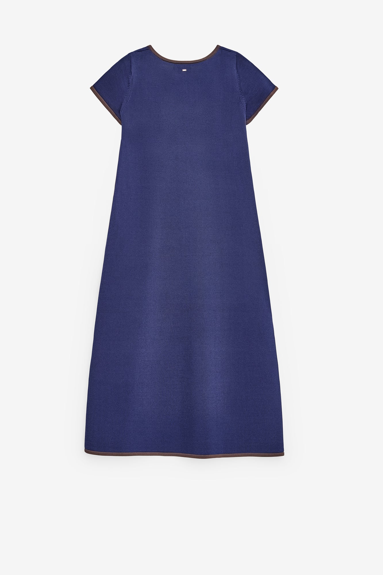 VESTIDO EM MALHA FRIA DECOTE EM V