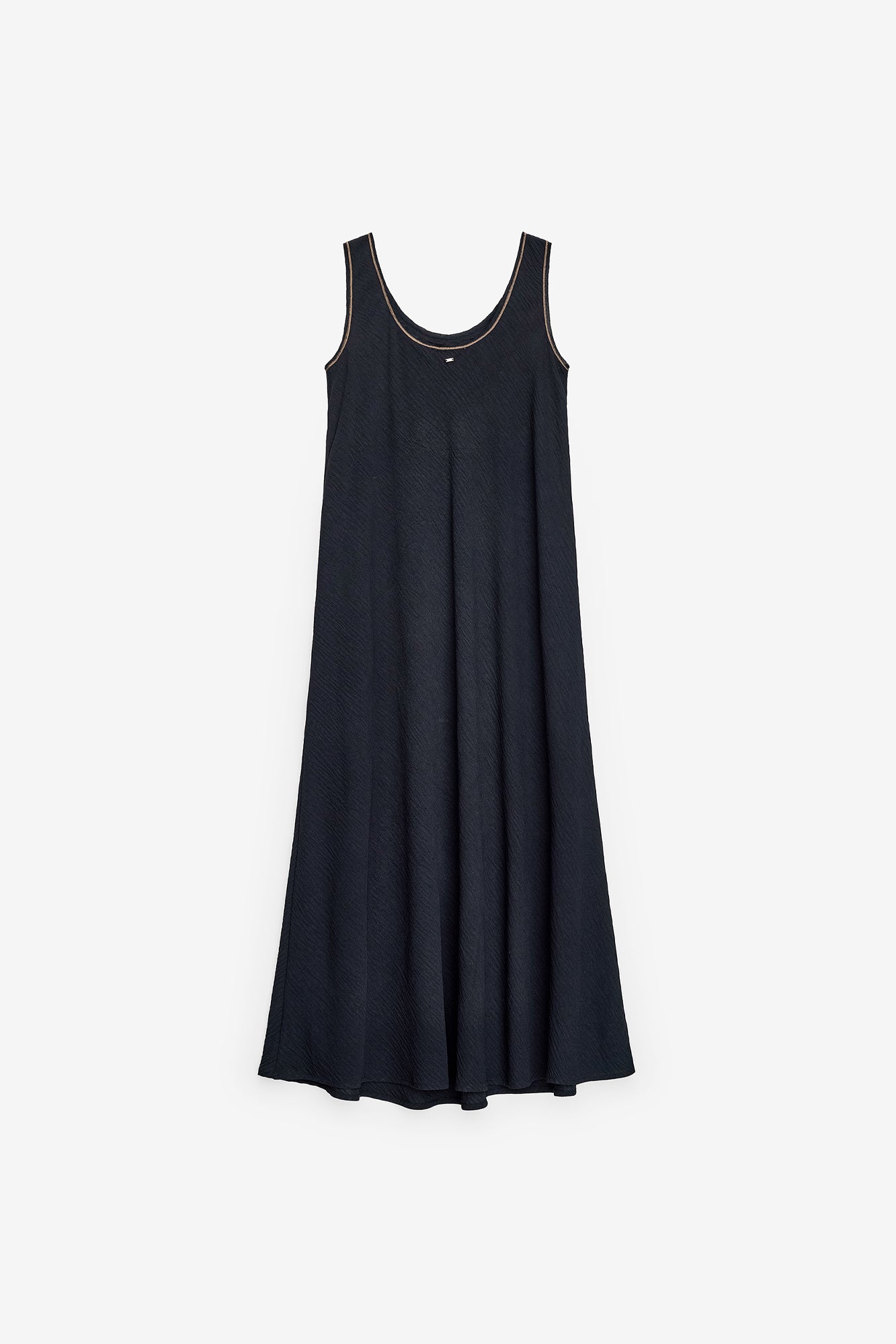 VESTIDO COMPRIDO COM ALÇAS LARGAS