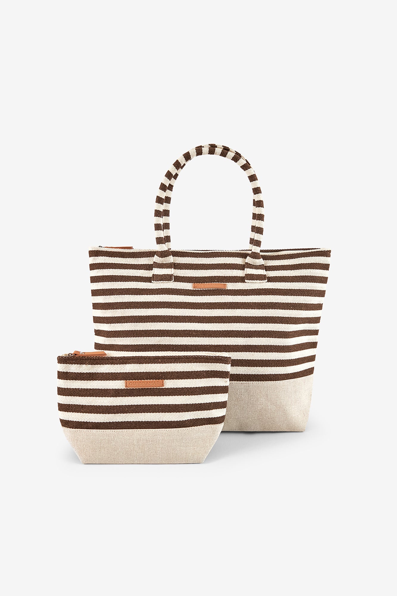 SACO ÀS RISCAS COM BOLSA