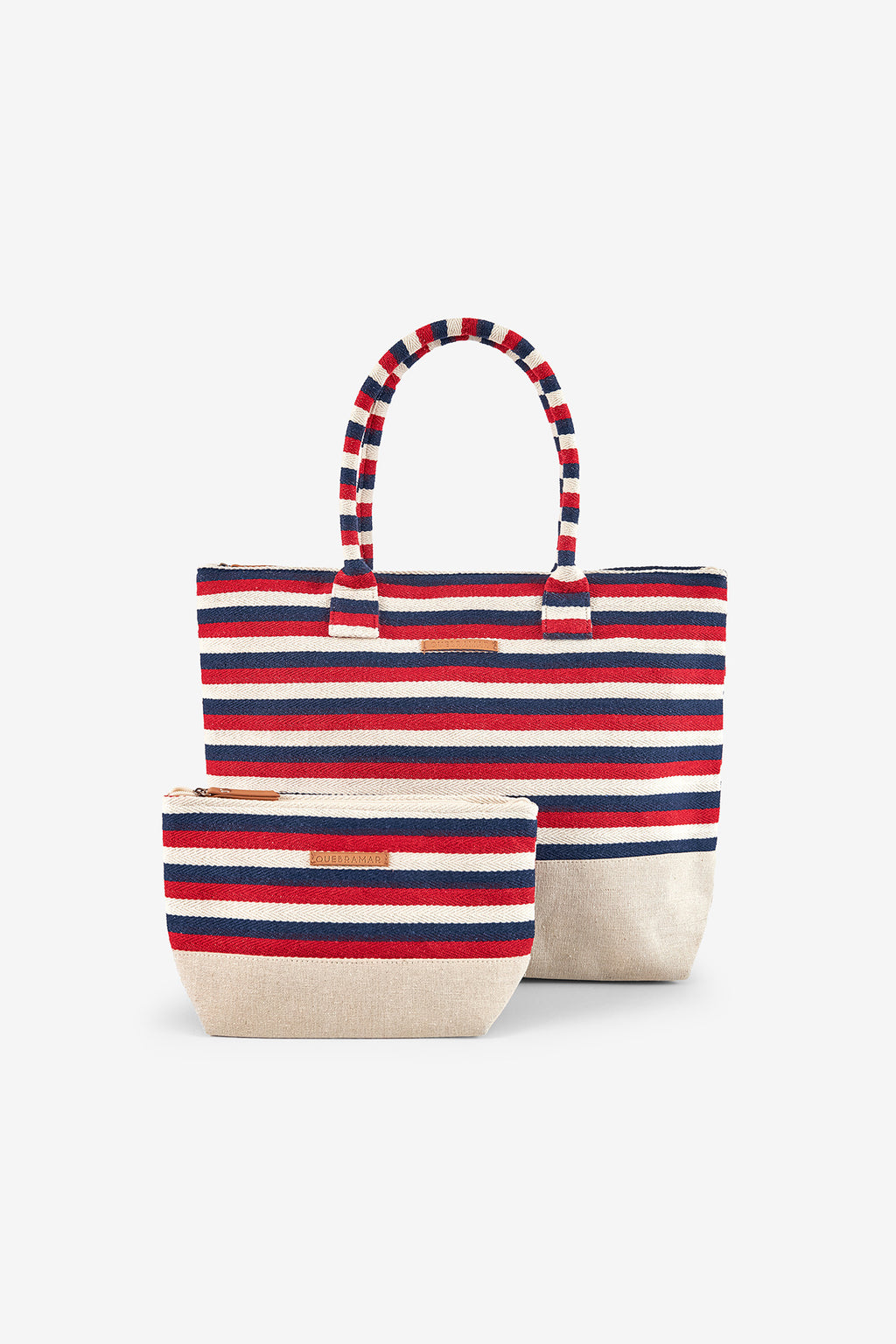 SACO ÀS RISCAS COM BOLSA
