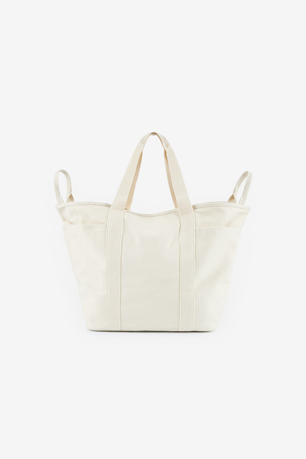 BOLSO DE PLAYA DE LONA CON ESTAMPADO