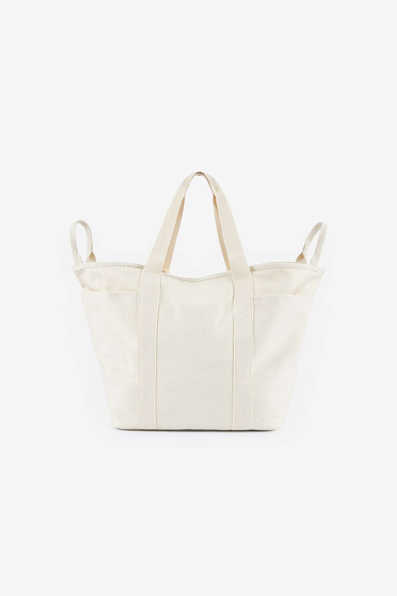 BOLSO DE PLAYA DE LONA CON ESTAMPADO