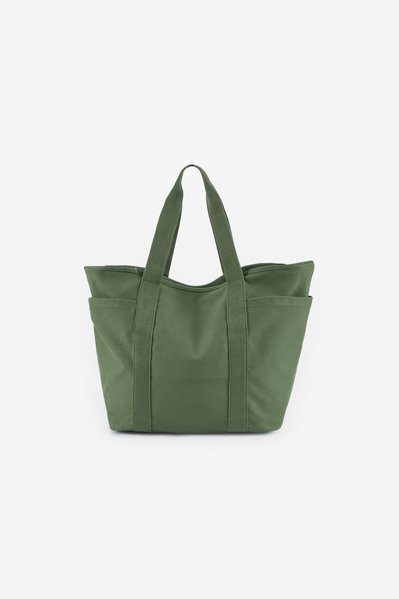 BOLSO DE PLAYA EN LONA CON ESTAMPADO