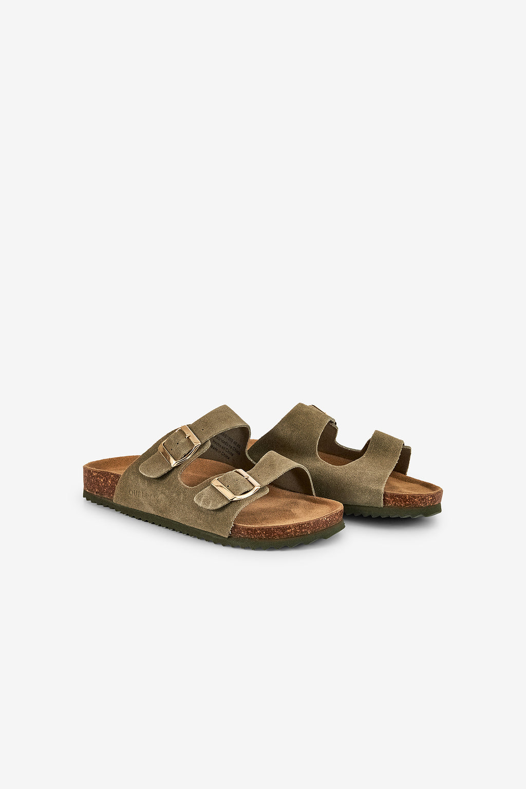 SANDALIAS DE PIEL CON HEBILLAS