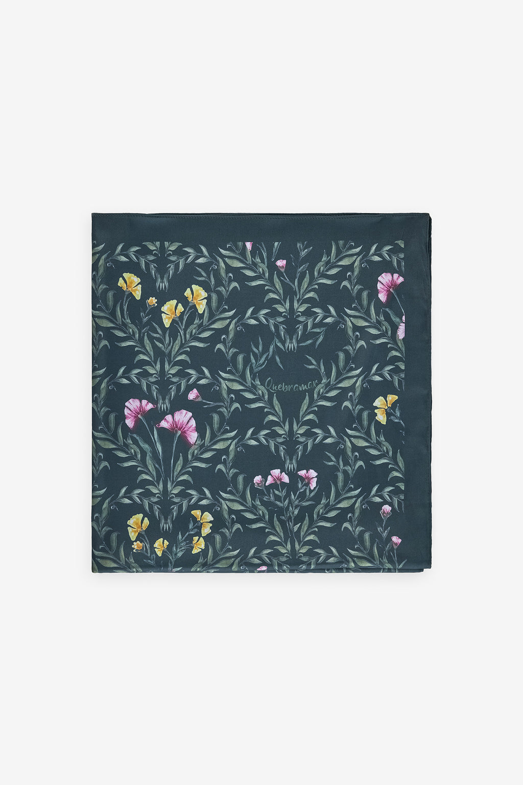 LENÇO COM ESTAMPADO FLORAL