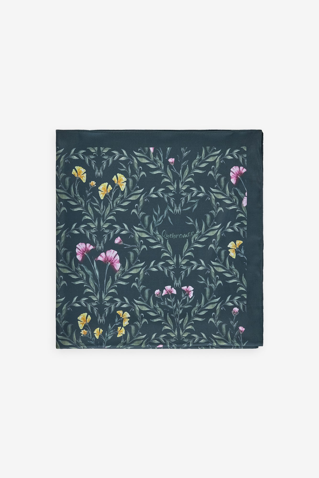 LENÇO COM ESTAMPADO FLORAL