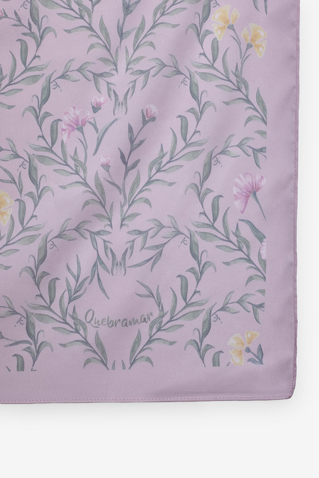 LENÇO COM ESTAMPADO FLORAL