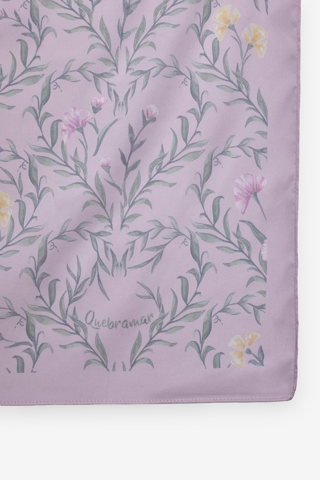 LENÇO COM ESTAMPADO FLORAL
