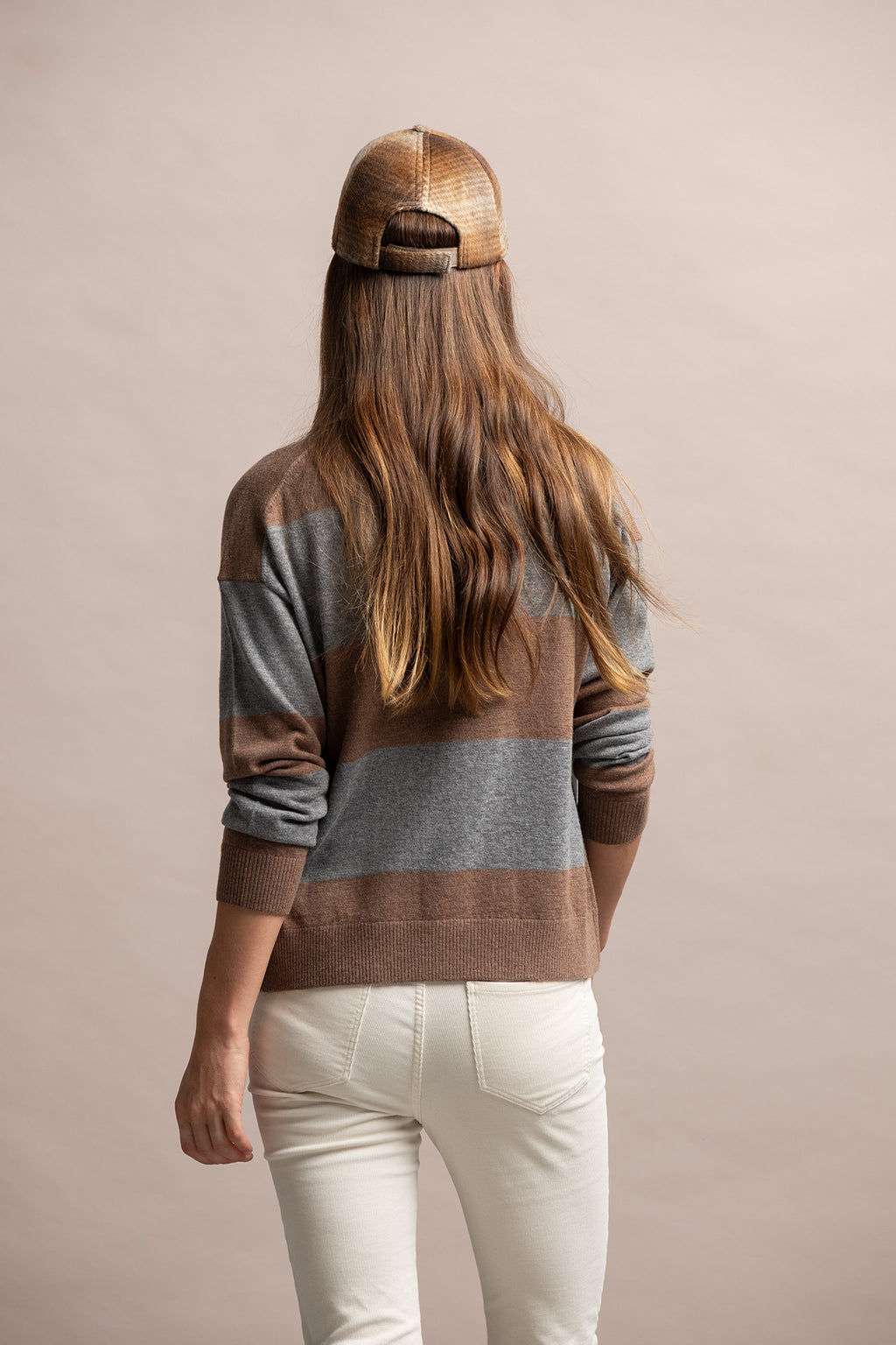 POLO DE MALHA ÀS RISCAS