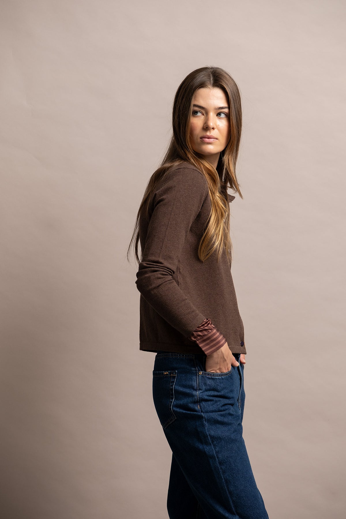 BASIC KNIT CARDIGAN