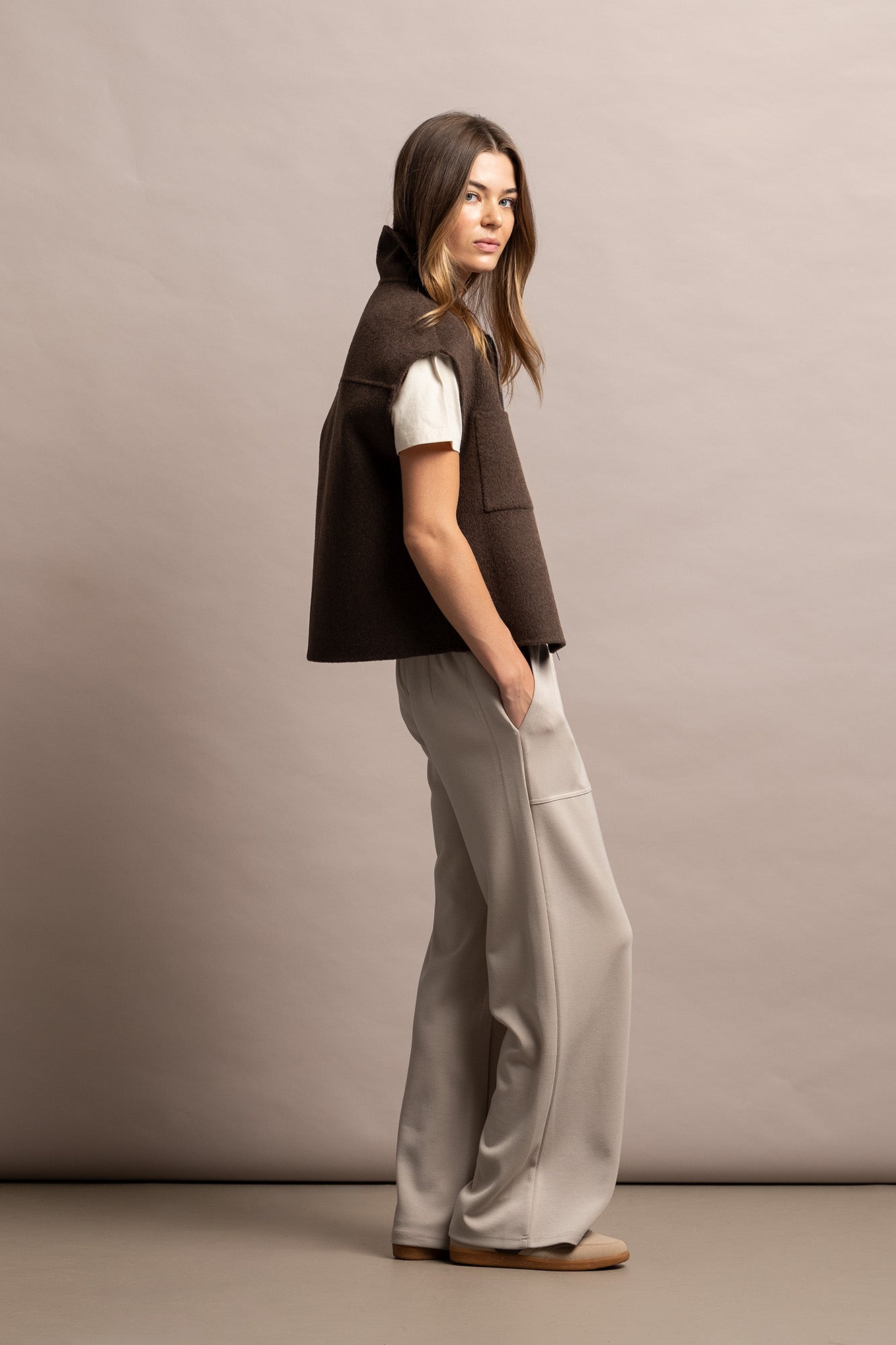 CALÇAS JOGGER WIDE LEG