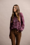 MALHA COM JACQUARD FLORAL