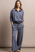WIDE-LEG JOGGER PANTS