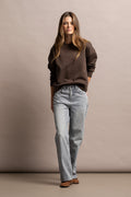 CALÇAS DENIM WIDE LEG