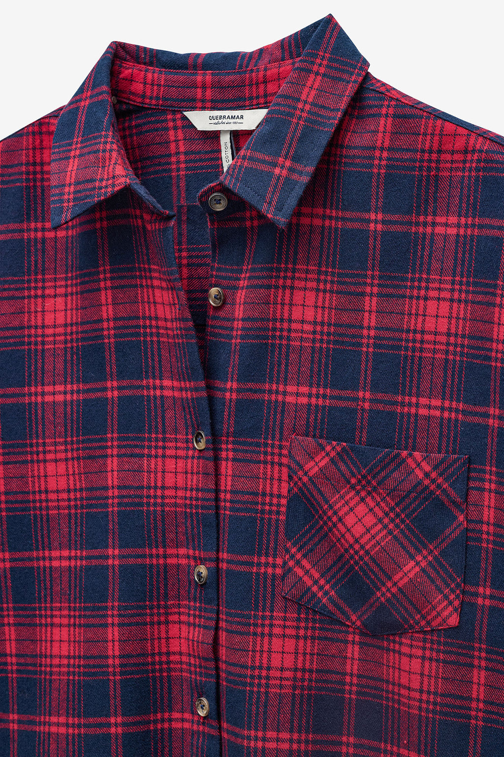 CAMISA EM XADREZ VERMELHA