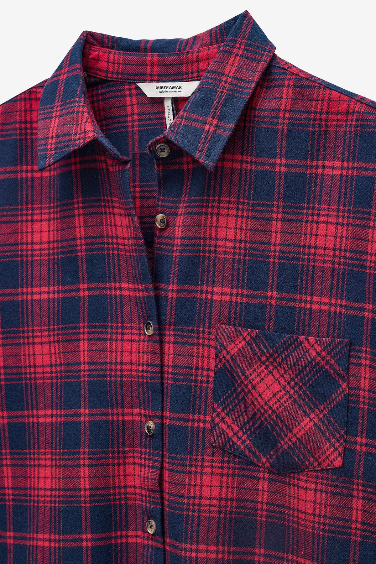CAMISA EM XADREZ VERMELHA