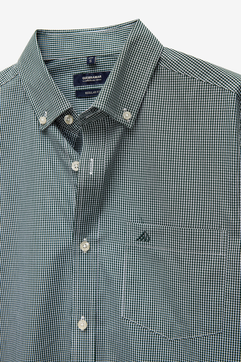 CAMISA POPELINA AOS QUADRADOS
