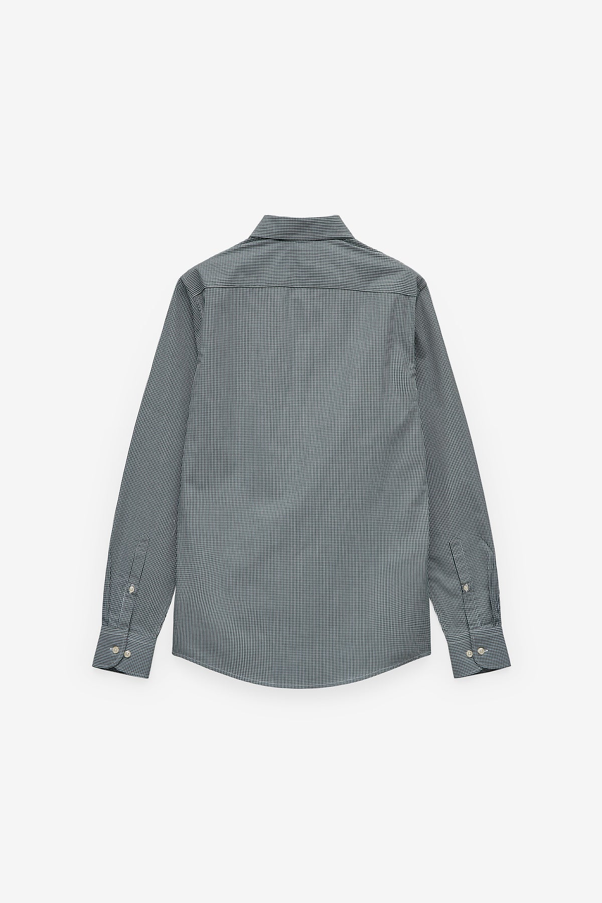 CAMISA POPELINA AOS QUADRADOS