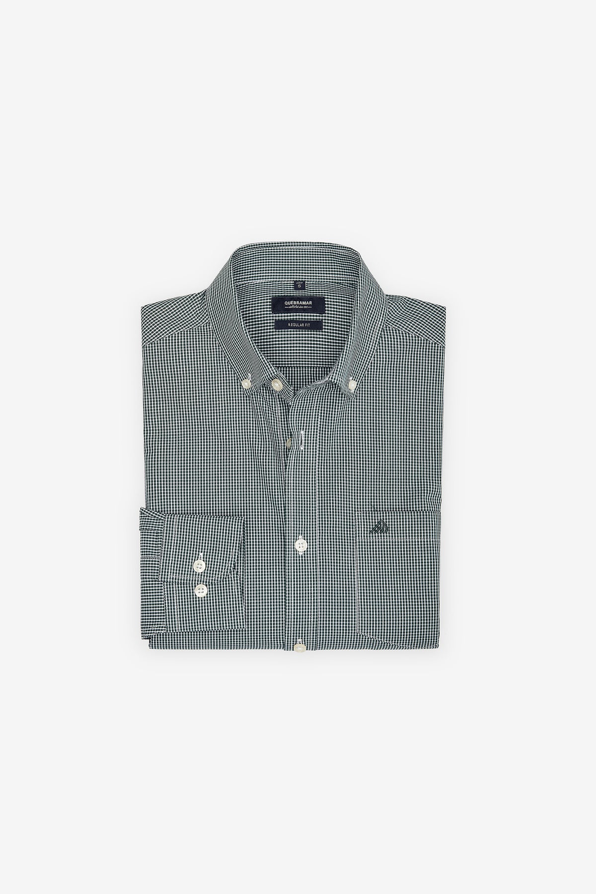 CAMISA POPELINA AOS QUADRADOS